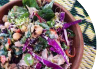 Detox salad with Tahini