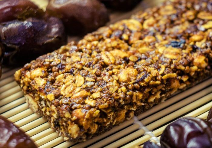 lunch box slices with dates