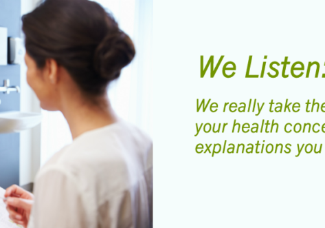 Naturopath brisbane listening to patient