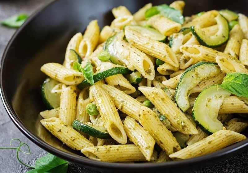 zucchini pesto pasta recipe